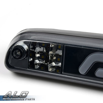 Solid Spare Fit For 1999-16 Ford F250 F350 Super Duty LED Third 3rd Brake Cargo Light Black