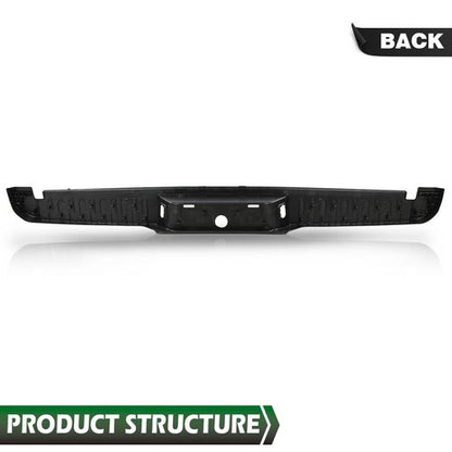 Solid Spare Rear Bumper Top Step Pad Cover Fit For 2015-2020 F-150 Ford w/o Trailer Tow