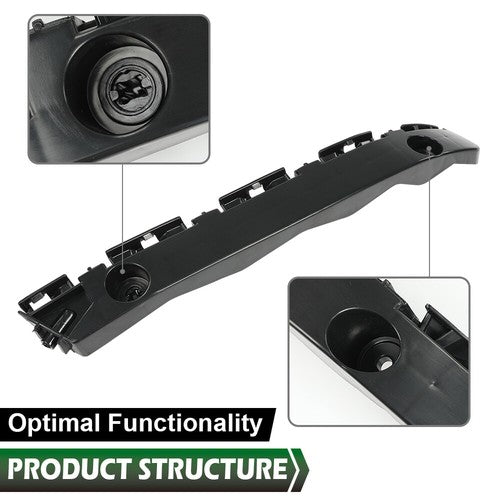 Solid Spare Fit For 2011-2020 Toyota Sienna Front Bumper Cover Retainer Brackets Pair