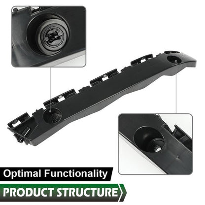 Solid Spare Fit For 2011-2020 Toyota Sienna Front Bumper Cover Retainer Brackets Pair