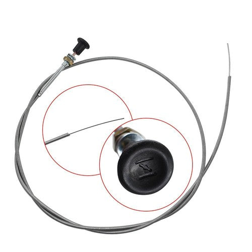 Solid Spare (2-3/4" travel) 237 Rotary Universal Push Pull Choke Cable 63 Inner 60 Conduit