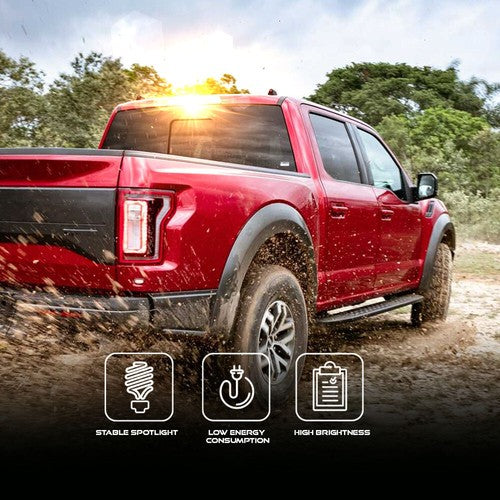 Solid Spare 3rd Brake Light Cargo Lamp Fit For 2009-2014 Ford F150 AL3Z13A613E Factory Style