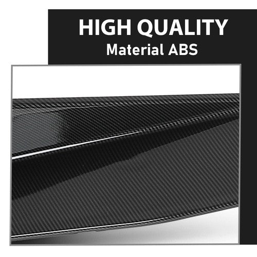 Solid Spare Fit For 2020 2021 2022 2023 Corvette C8 5VM Side Skirts Extension Lip Panel NEW