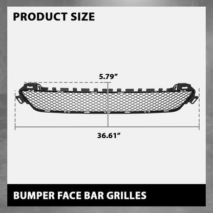 Solid Spare Fit For 15-18 Mercedes-Benz W205 C300 C400 Front Bumper Lower Grille 2058850423