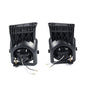 Solid Spare Fit For 2003-2006 GMC Sierra 1500 2500 3500 White Full LED Fog Lights Left+Right