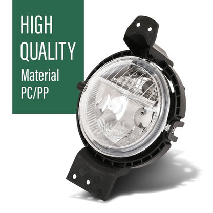 Solid Spare Fog Light Lamp Left=Right Fit For 2011-2016 Mini Cooper R60 R61 63179802163