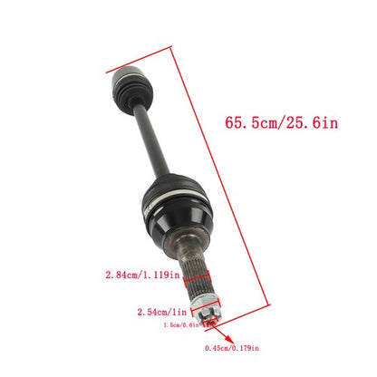 Solid Spare 1333756 Rear CV Axle Drive Shaft 2017-19 for Polaris Ranger Crew XP 1000 2 Pack