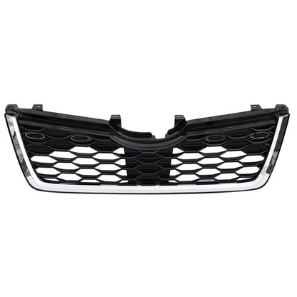 For 2019 2020 2021 Subaru Forester Front Upper Grille Assembly w/Chrome Tirm