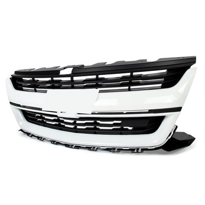 For Chevrolet Colorado 2015-2020 Front Bumper Grille Upper Grill Summit White