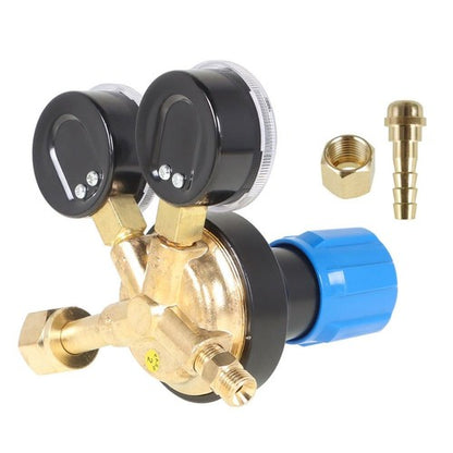 Solid Spare CGA540 Oxygen Regulator Welding Gas Gauges Max Inlet Pressure 3000 psi New