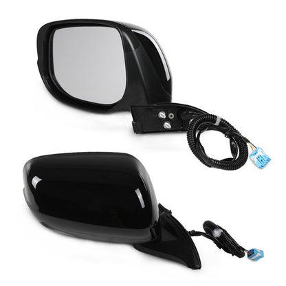 Solid Spare Manual Folding Power Mirror Driver & Passenger Side Fit For 2009-2014 Honda Fit