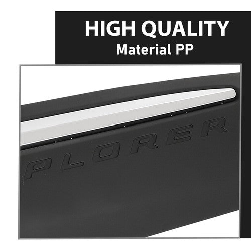 Solid Spare Front Door Lower Molding Chrome Trim Right Side Fit For 2020-2023 Ford Explorer