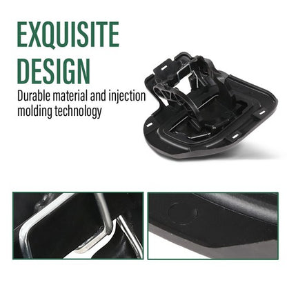 Solid Spare Headlight Washer Cover Fit For 12-19 Land Rover Range Rover Evoque Left+Right