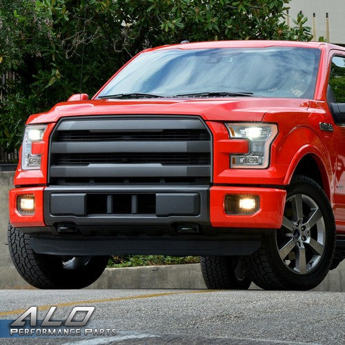 Solid Spare Fit For Ford F150 Pickup Front Bumper Fog Lights Driving Lamps Pair Left + Right