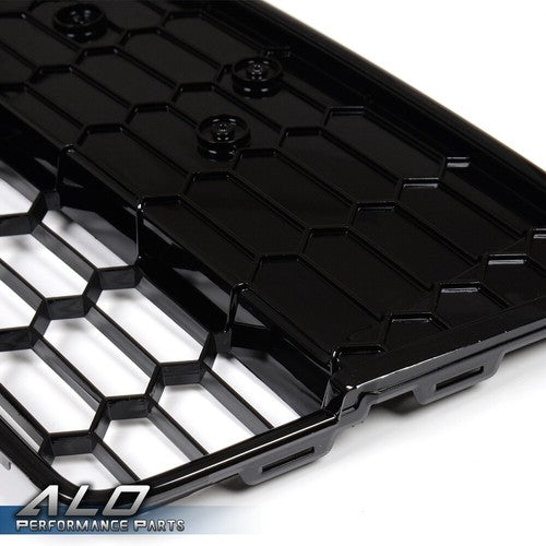 Solid Spare Fit For 12-14 Ford Focus Front Bumper Lower Grille Grills Honeycombed 3Pcs