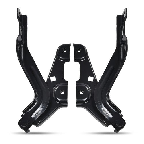 Solid Spare Fit For 2016-2022 Chevrolet Malibu Driver+Passenger Side Hood Hinge Set of 2