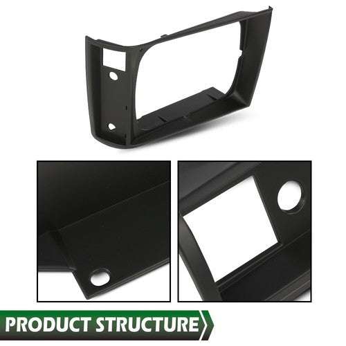 Solid Spare 2Pcs Fit For 1982-1990 Chevrolet S10 Blazer GMC S15 Jimmy Headlight Trim Bezel
