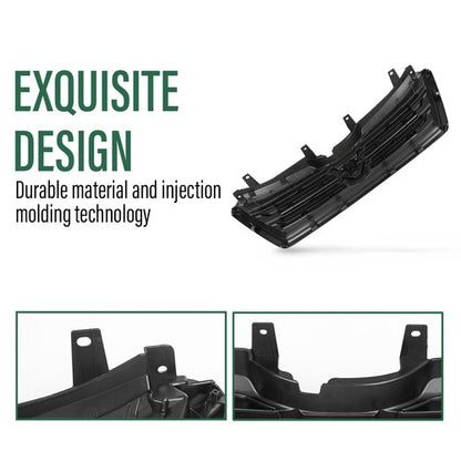 Solid Spare Fit For 22-24 Subaru Forester Sport Front Bumper Upper Grille Grill J1010SJ260