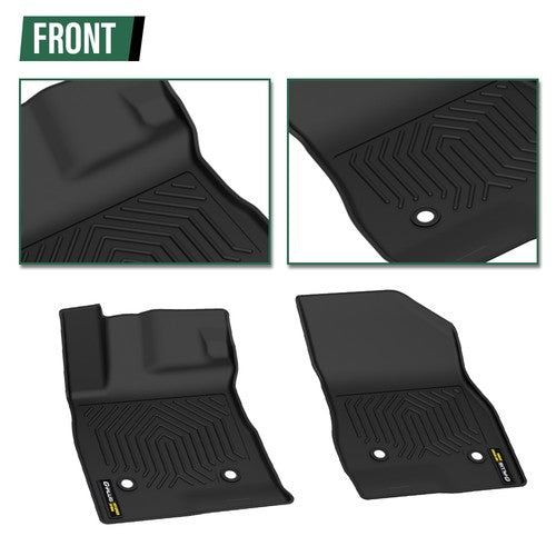 Solid Spare Fit For 24-26 Chevy Trax Buick Envista TPE Floor Mats Backrest Trunk Cargo Liner