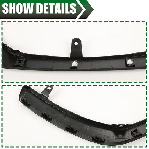 Solid Spare Fit For 2019-2022 Toyota RAV4 Front Fender Flare Molding Trim Left Driver Side