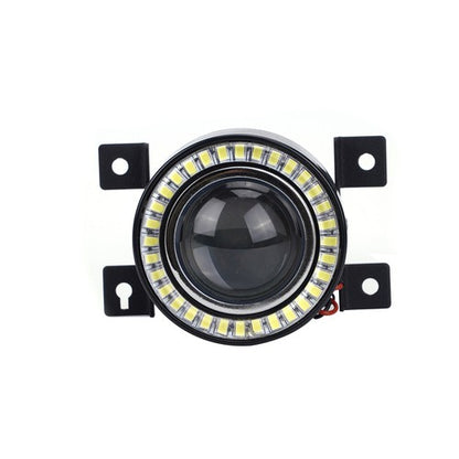 Pair Projector Angel Eyes White LED Halo Fog Light DRL For 2016-2019 Honda Civic