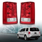 Solid Spare Fit For 2009-2015 Honda Pilot Tail Lights Brake Lamps Assembly w/o Bulbs