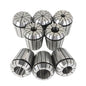 Solid Spare 10-Piece #40 ER-40 Spring Collet Chuck Set Accuracy .0005" New