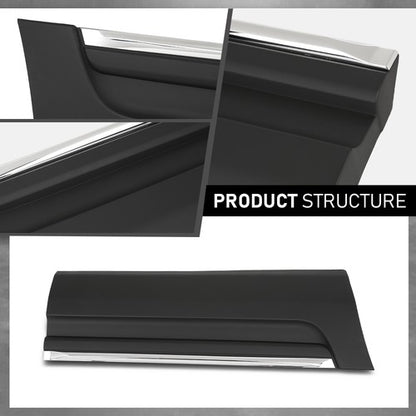 Solid Spare Rear Right Door Side-Lower Molding Trim For 11-15 Ford Explorer BB5Z7825556BA