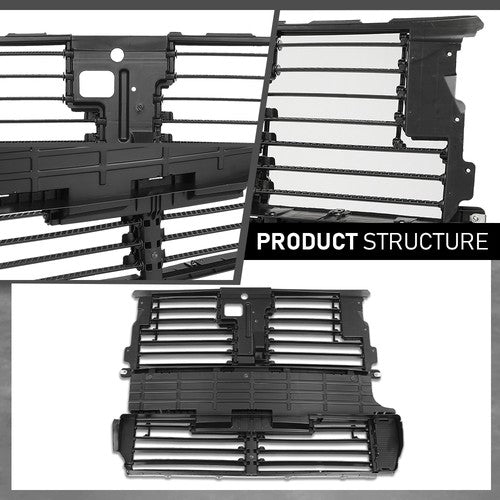 Solid Spare New Radiator Shutter Assembly W/O Motor FT4Z8475A Fit For 2015-2018 Ford Edge