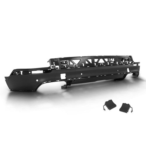 Solid Spare Fit For 2018-2023 Porsche Cayenne Rear Bumper Spoiler Cover Lower Valance