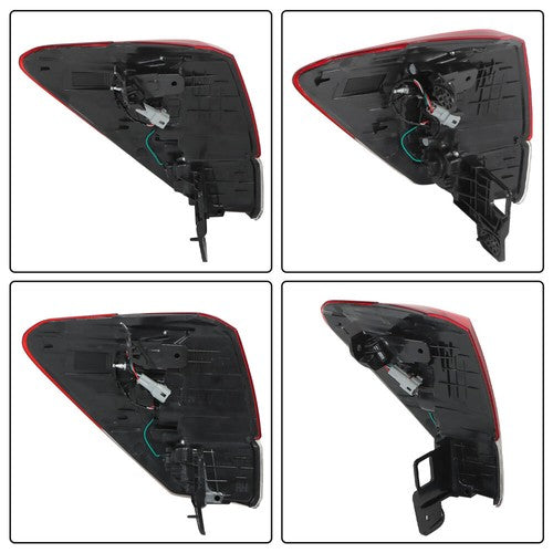 Solid Spare For Subaru Forester 2019-2021 Passenger Side Tail Light Lamp Clear Lens LED New