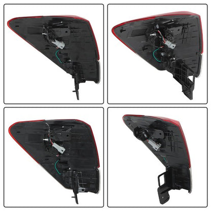 Solid Spare For Subaru Forester 2019-2021 Passenger Side Tail Light Lamp Clear Lens LED New