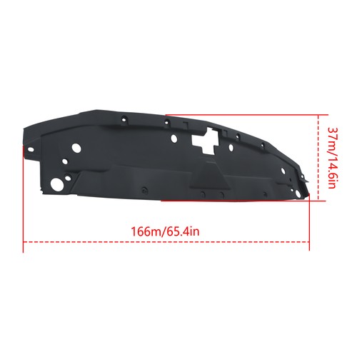 Solid Spare For Chevrolet Silverado 1500 2016 23318844 Radiator Core Support Sight Shield
