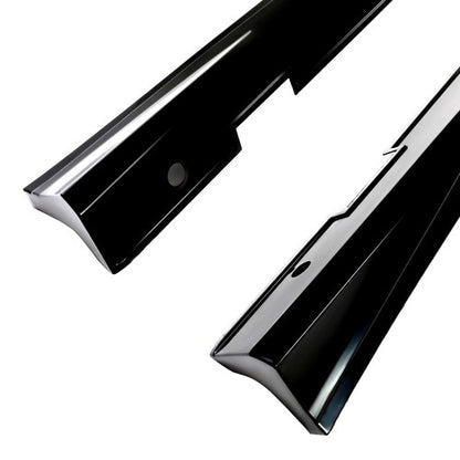 Solid Spare Side Skirt Extensions YF JDM Style For 10th Honda Accord 2018 2019 2020-2022