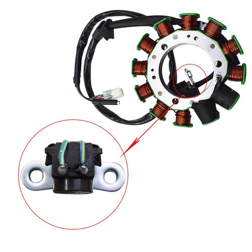 Solid Spare Stator & Gasket For Honda TRX400EX TRX 400 Ex Sportrax 1999-2008 Magneto ATV
