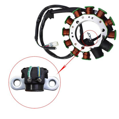 Solid Spare Stator & Gasket For Honda TRX400EX TRX 400 Ex Sportrax 1999-2008 Magneto ATV
