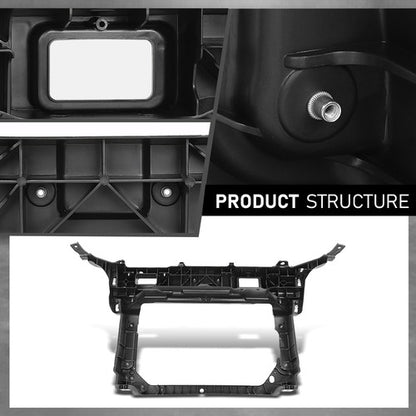 Solid Spare Fit For 2011 2012 2013 2014 Ford Edge Radiator Support Core Assembly FO1225230