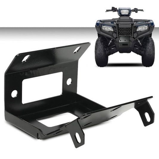 Solid Spare Winch Mount Plate Fit For Honda Foreman Rancher Rubicon TRX420 TRX500 2014-2024