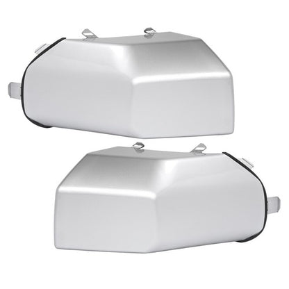 Solid Spare For Toyota FJ Cruiser 2007-2014 Silver LH & RH Front Corner Bumper End Caps Kits