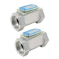 Solid Spare 2-Pack 2" Digital Turbine Flow Meter for Diesel Kerosene Gasoline 15.8-132 GPM