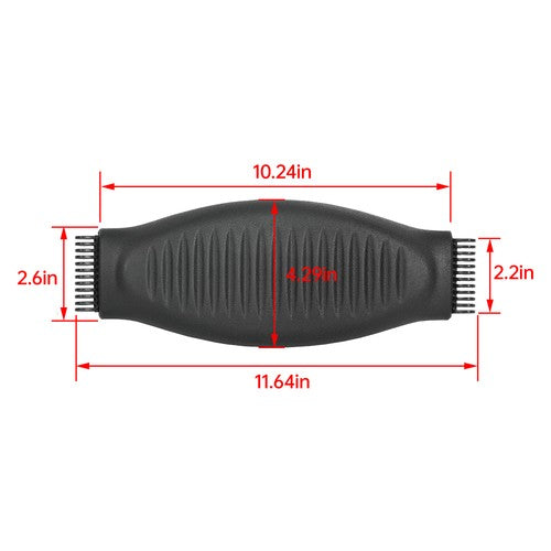 Solid Spare Black New Lumbar Pad Support for Herman Miller Classic Aeron Chair Size B Medium