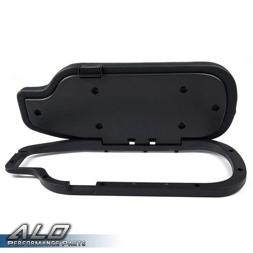 Solid Spare Fit For 13-18 Subaru BRZ /Scion FRS /Toyota 86 Euro-Spec Flip Open Armrest Black