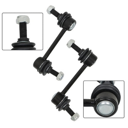 Solid Spare EV800576 Front Lower Control Arms Tierods Sway Bar Links For Lincoln 2007-2014
