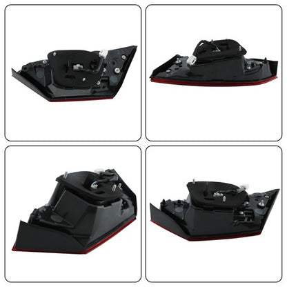 Solid Spare For Toyota Camry 2021 22 2023 LED Type Tail Light Driver/Left Side Black Housing
