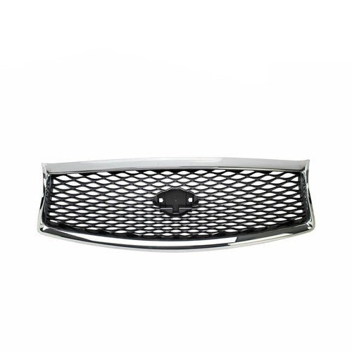 For 2014 2015 2016 2017 Infiniti Q50 Chrome Front Bumper Grille Grill Assembly