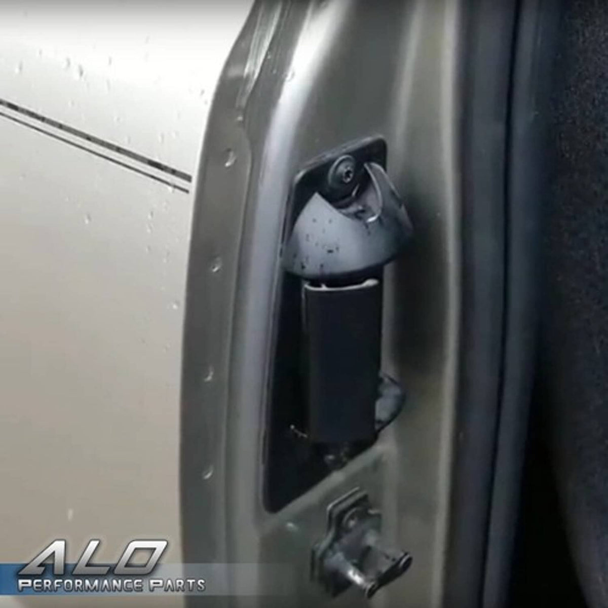 Solid Spare Rear Left Door Handle Fit For 99-07 Chevy Silverado & GMC Sierra Extended Cab