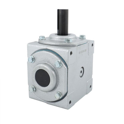 Solid Spare 40 HP Right Angle Gearbox 19455-SR-KW-KW-GR For Crosshole And Keyed Shaft