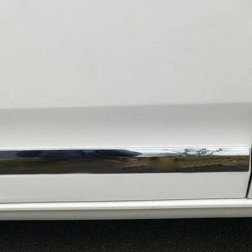 Solid Spare 4 PCS Outside Door Body Side ABS Molding Chrome Trim For Toyota SIENNA 2011-2020