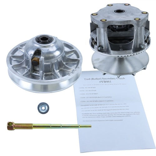 Solid Spare For 2011-2014 POLARIS RZR 900 XP PRIMARY & SECONDARY DRIVE CLUTCH Complete ATV
