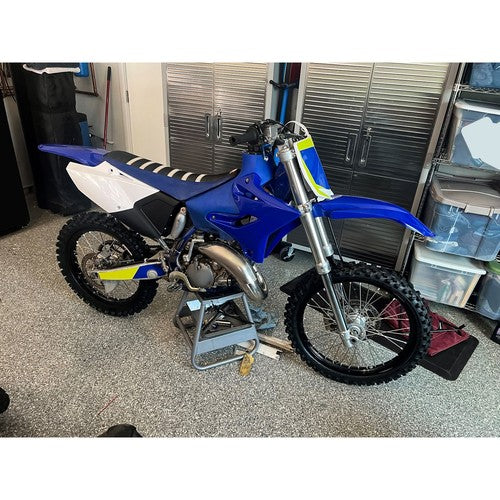 Solid Spare Restyle Plastics Kit Set 2018 Style Blue For Yamaha YZ125 YZ250 2002-2020